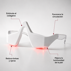Gafas Luz Roja + Sérum Anti Ojeras · Ebook "Mirada Radiante" DE REGALO GRATIS